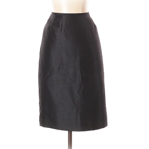 Le Suit Black Work Skirt - Picture 2 of 4